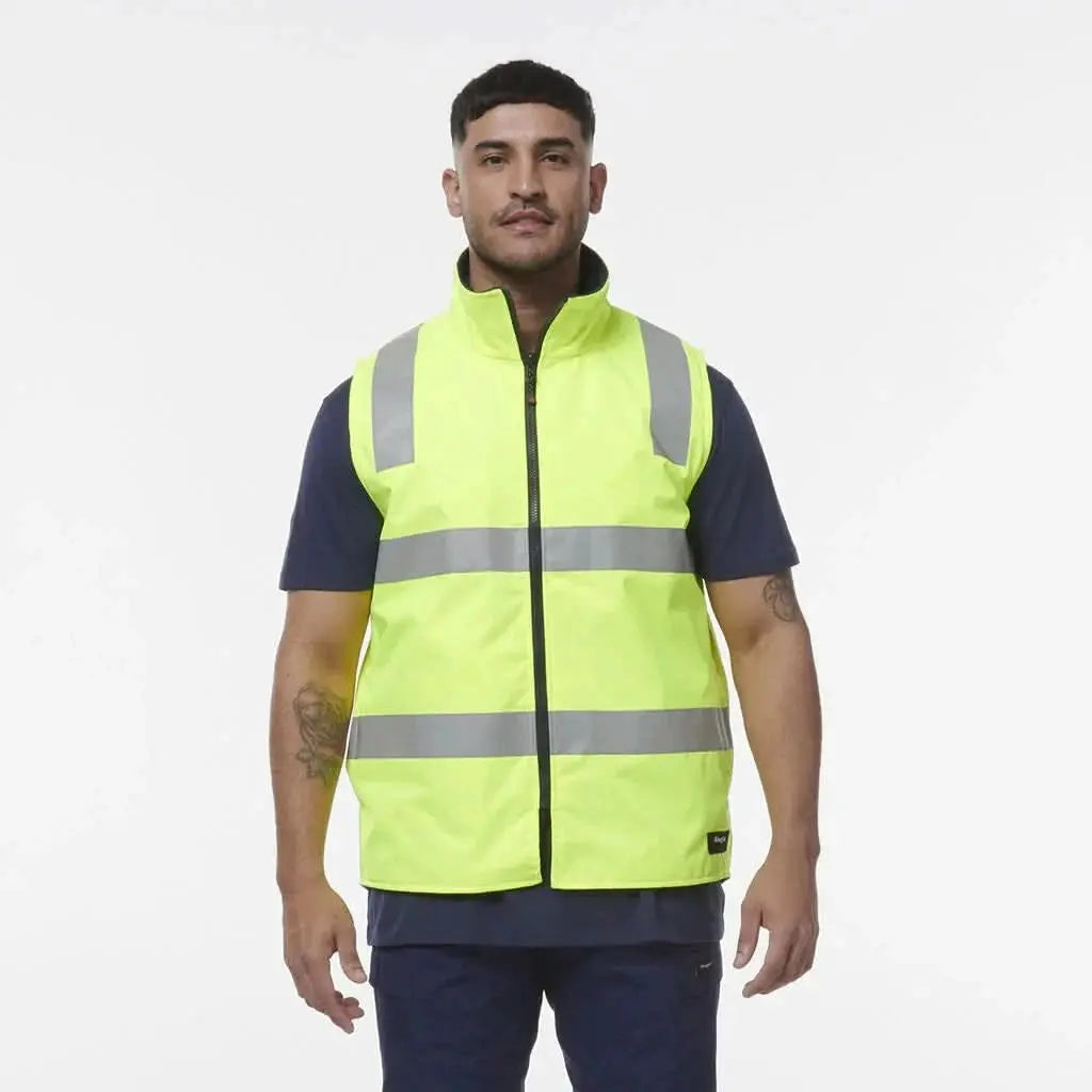KingGee Reflective Spliced Insulated Vest K55031